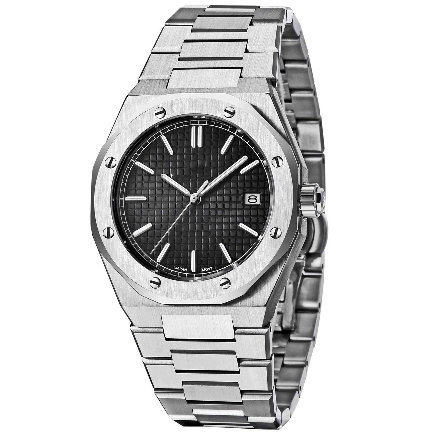 Men's Casual Mechanical Watch - Fashion Business Steel Timepiece for Men