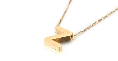 Necklace With The 26 Uppercase English Letters
