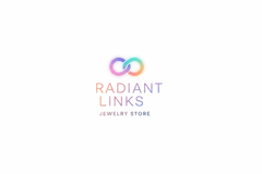 Radiant Links Soft Elegant Logo