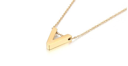 Necklace With The 26 Uppercase English Letters