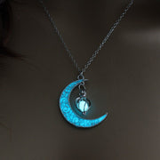 Radiant Crystal Pendant Necklace with Silver Plated Chain