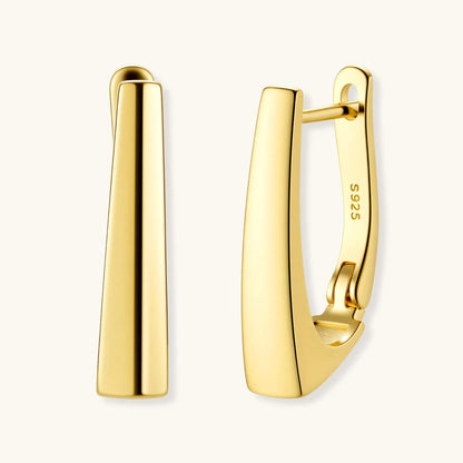 Golden Hour Huggie Earrings | Radiant Links Shop