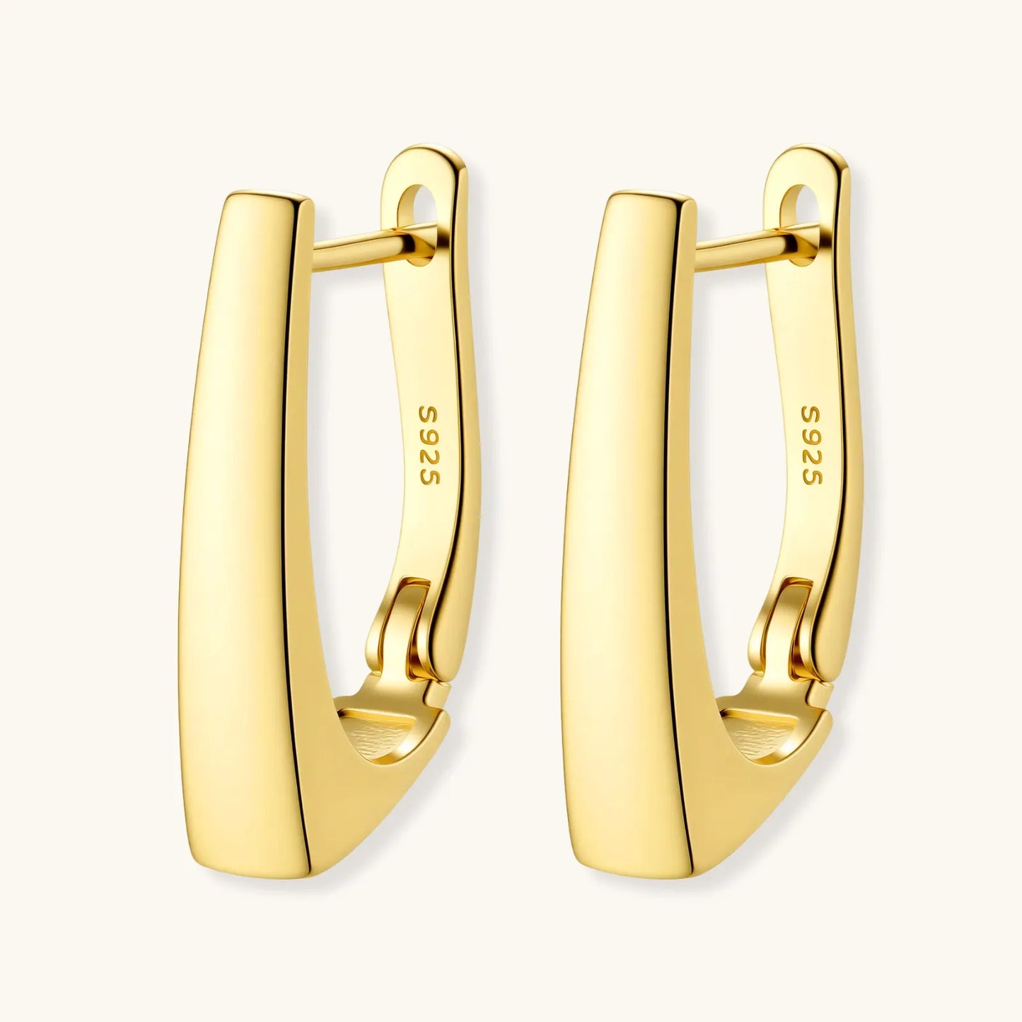Golden Hour Huggie Earrings | Radiant Links Shop