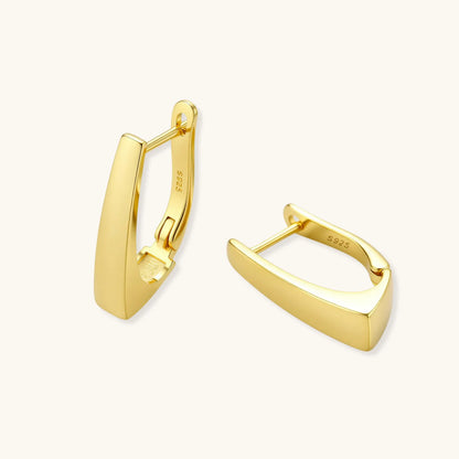 Golden Hour Huggie Earrings | Radiant Links Shop