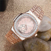 Men's Luxury Diamond Watches - Fashion Alloy Brand Gifts