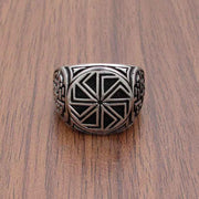 Personalized Viking Ring - Retro Nordic Men's Titanium Steel Ring