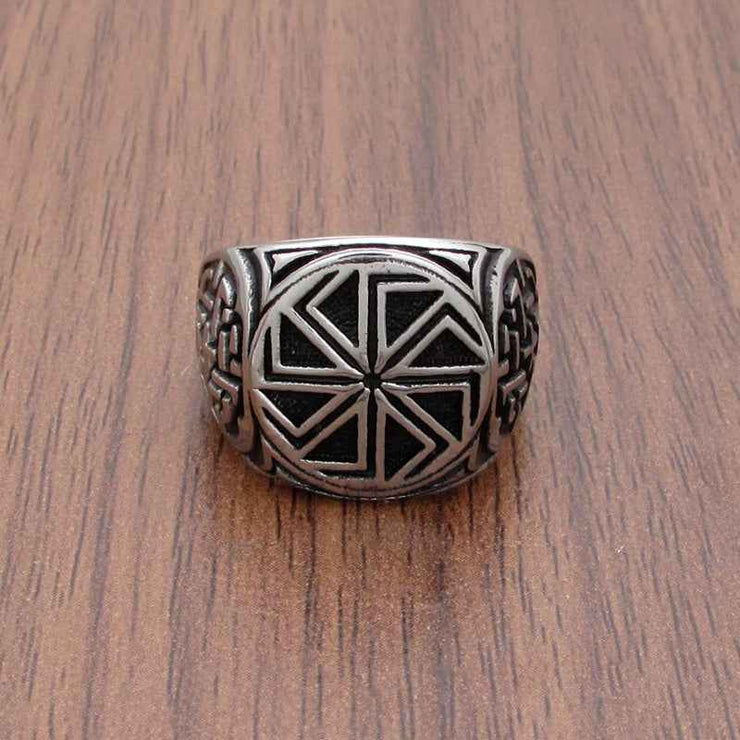 Personalized Viking Ring - Retro Nordic Men&