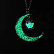 Radiant Crystal Pendant Necklace with Silver Plated Chain