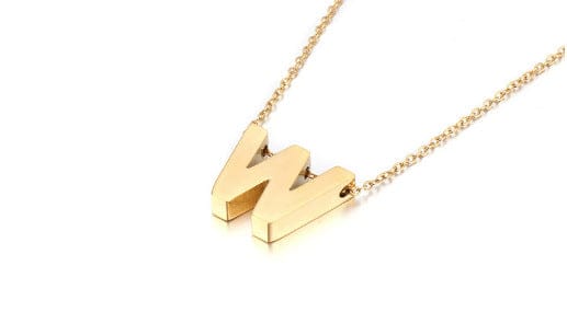 Necklace With The 26 Uppercase English Letters