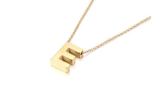 Necklace With The 26 Uppercase English Letters
