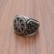 Personalized Viking Ring - Retro Nordic Men's Titanium Steel Ring