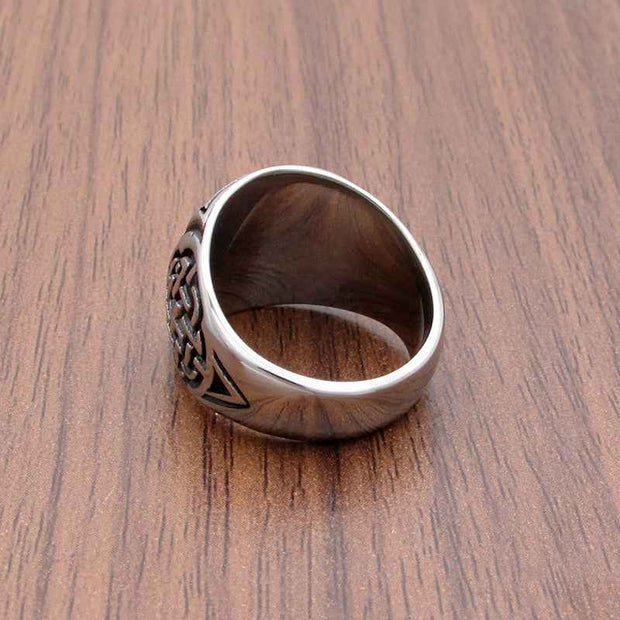 Personalized Viking Ring - Retro Nordic Men&