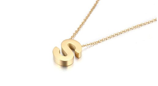Necklace With The 26 Uppercase English Letters
